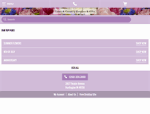 Tablet Screenshot of huntingtonflowers.com